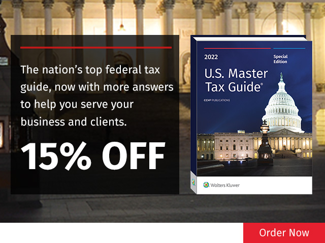 U.S. Master Tax Guide® (2022) Special Edition